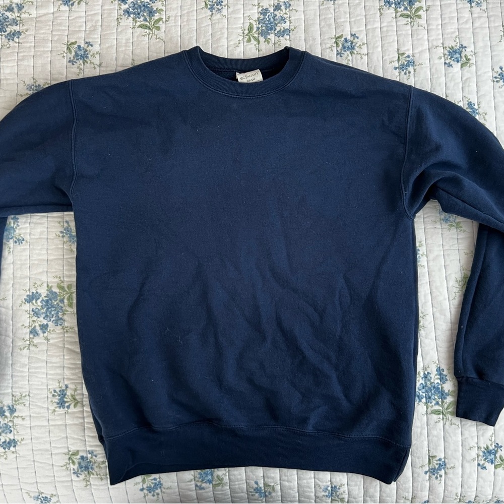 Hanes navy sweater!